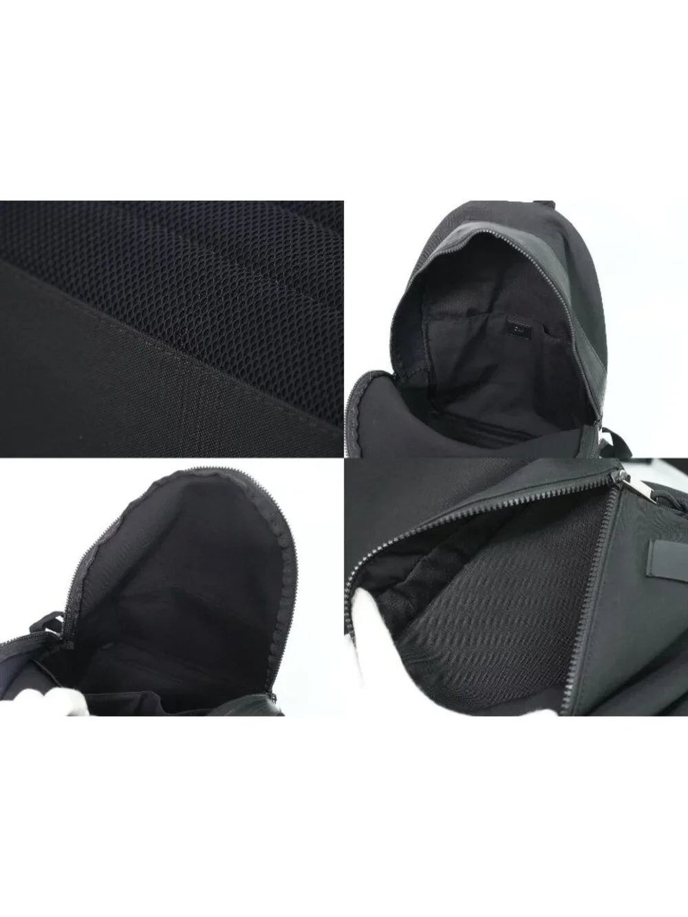 Dior Canvas Backpack Black